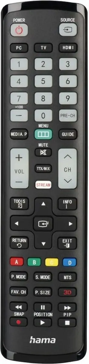 Hama Universele Afstandsbediening LG 00221061 - Zwart