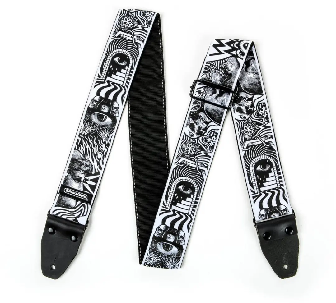 Dunlop ILD04 ILOVEDUST Skulls Gitaarband
