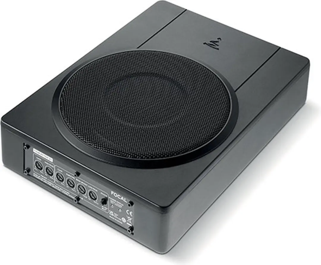 Focal ISUB ACTIVE 2.1 Autosubwoofer - 260W - 8 inch - Zwart
