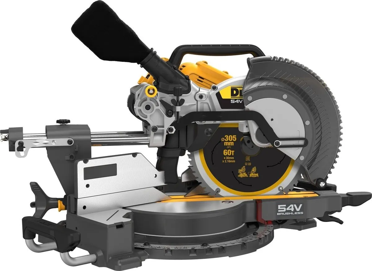DeWalt DCS781N Accu Afkortzaag 305mm 54V XR FlexVolt