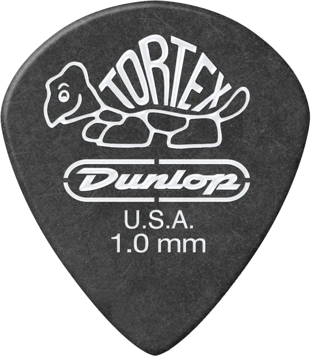 Dunlop Tortex Pitch Jazz Picks 1.00 - 12 Stuks - Zwart