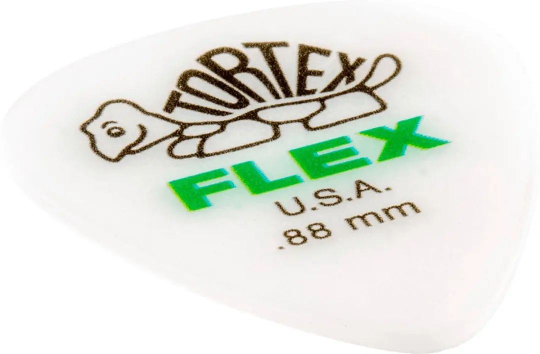 Dunlop Tortex Flex 0.88mm Plectrum - 12 Stuks
