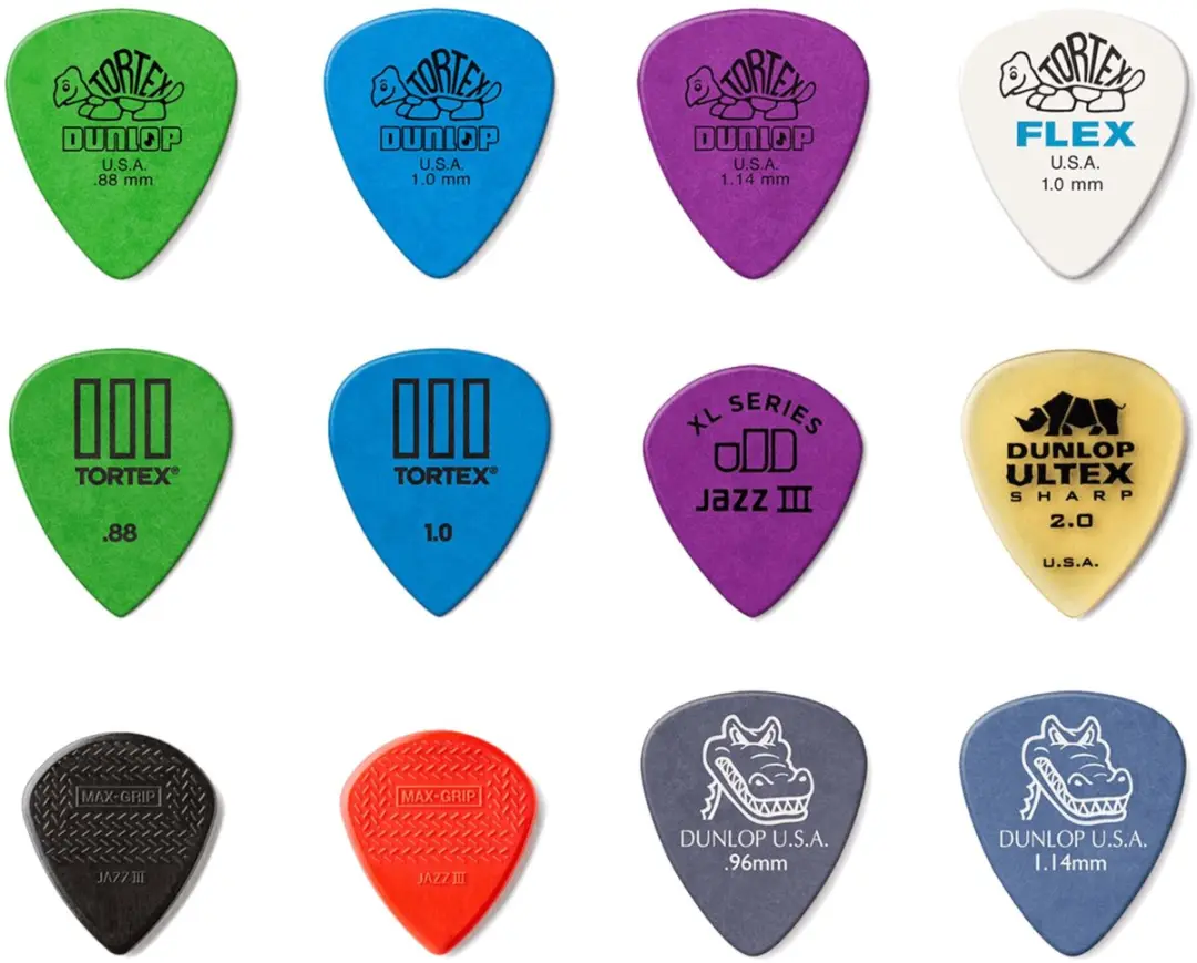 Dunlop PVP113 Plectrum 12 Stuks - Light/Medium