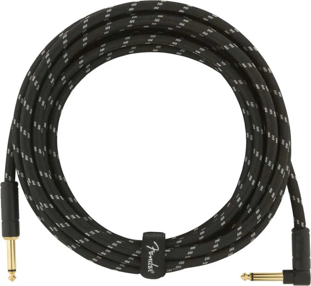 Fender Deluxe Series Instrumentenkabel 4.5m - Zwart