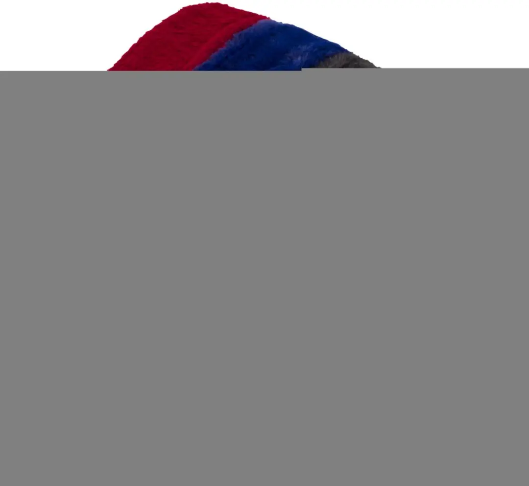 Fender Poodle Plush Strap - Gitaarband - Rood