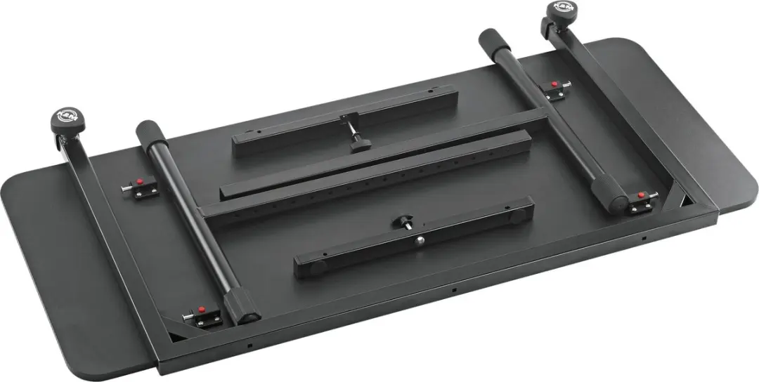König & Meyer 12160 DJ Table - Zwart