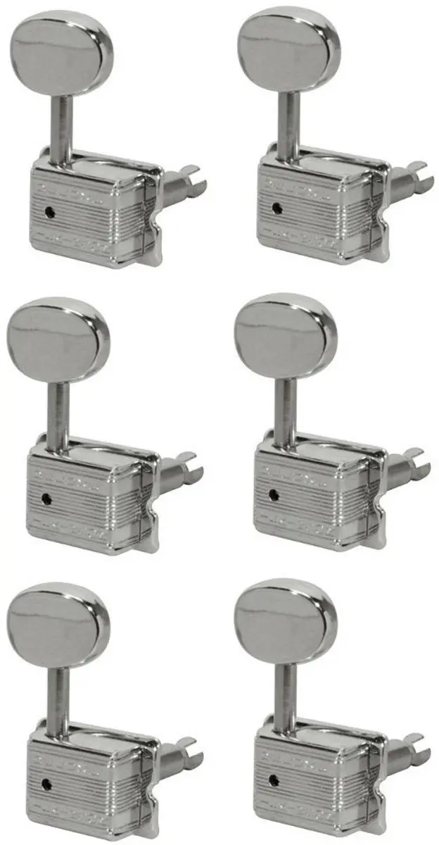Wilkinson 162-CL Stemmechanieken - Vintage F-Style - 6x Links - Chroom