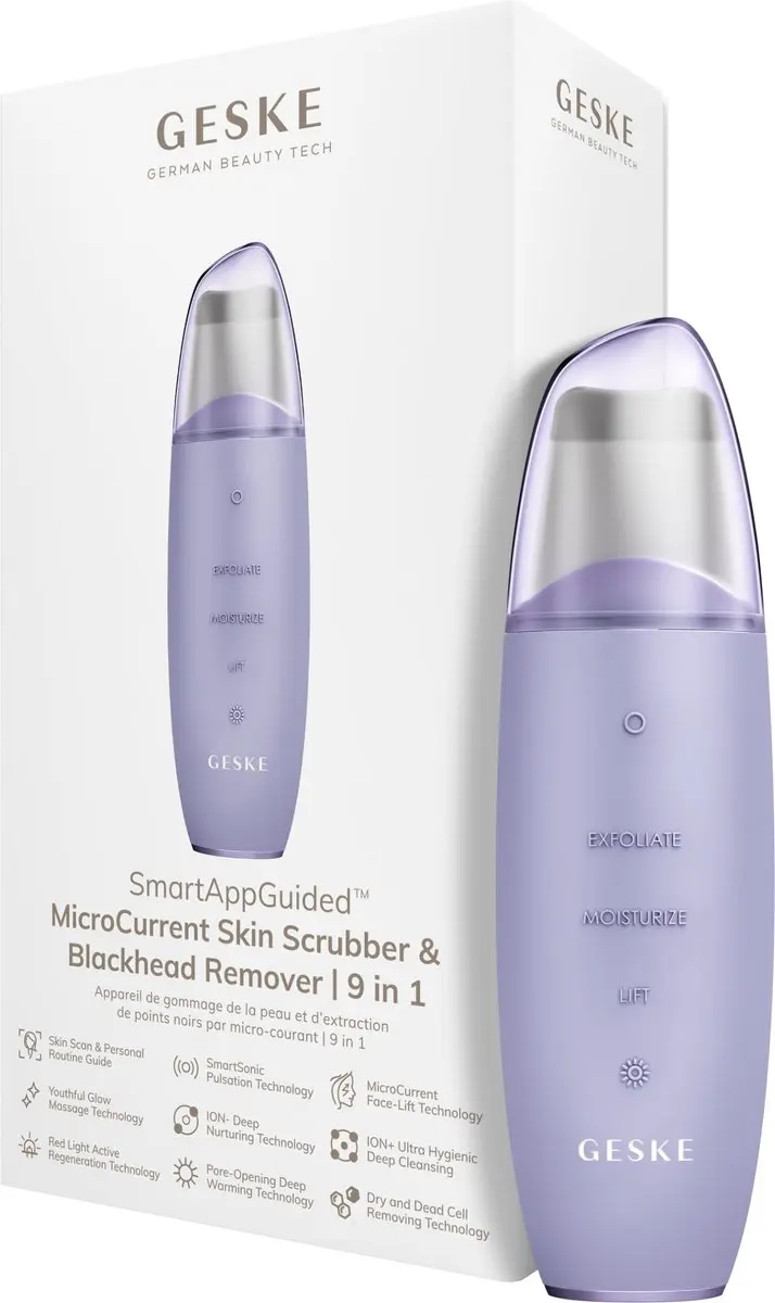 GESKE SmartAppGuided MicroCurrent Skin Scrubber GK000044PL01