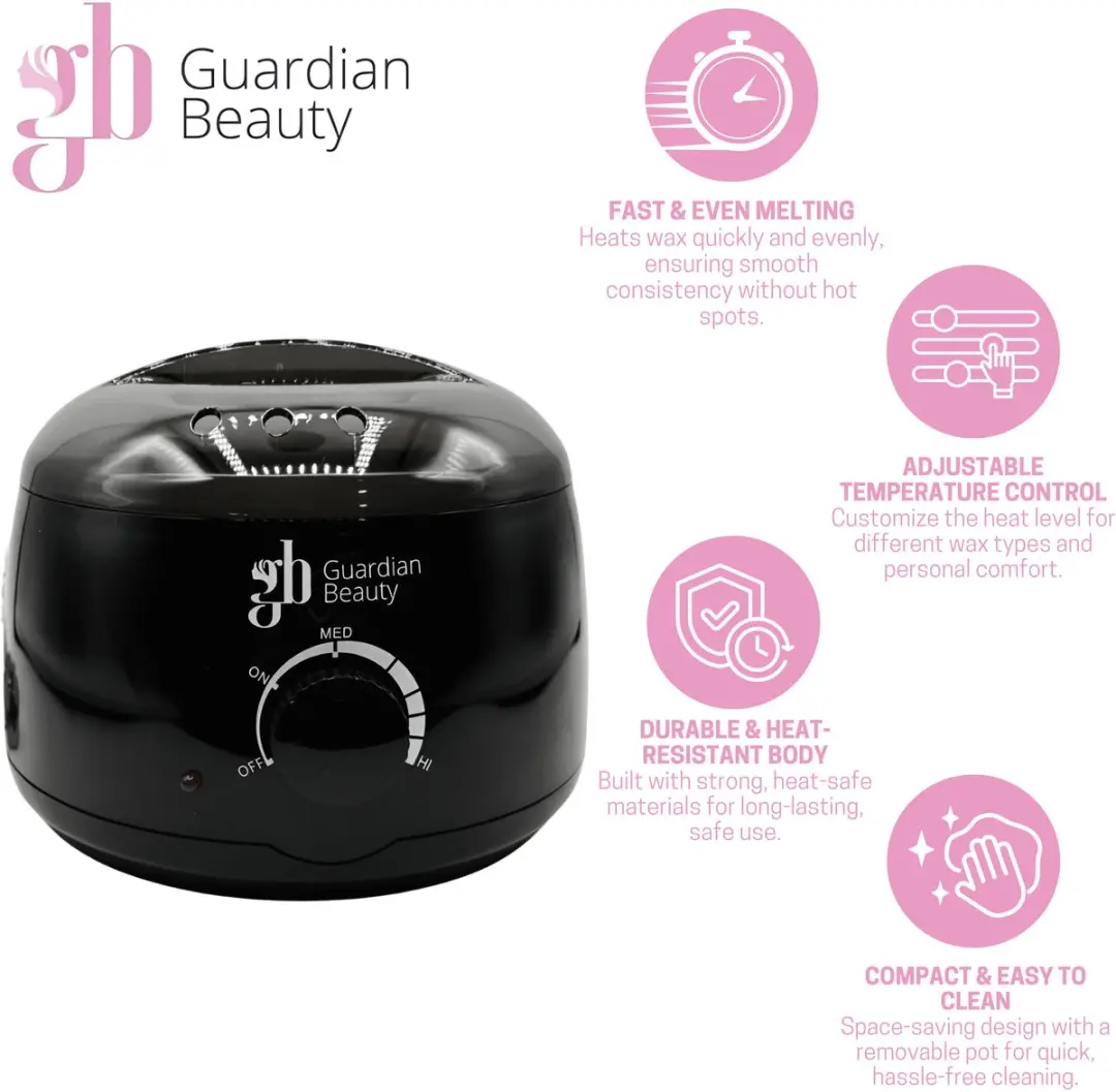 Guardian Beauty Wax Warmer 750gr - Zwart