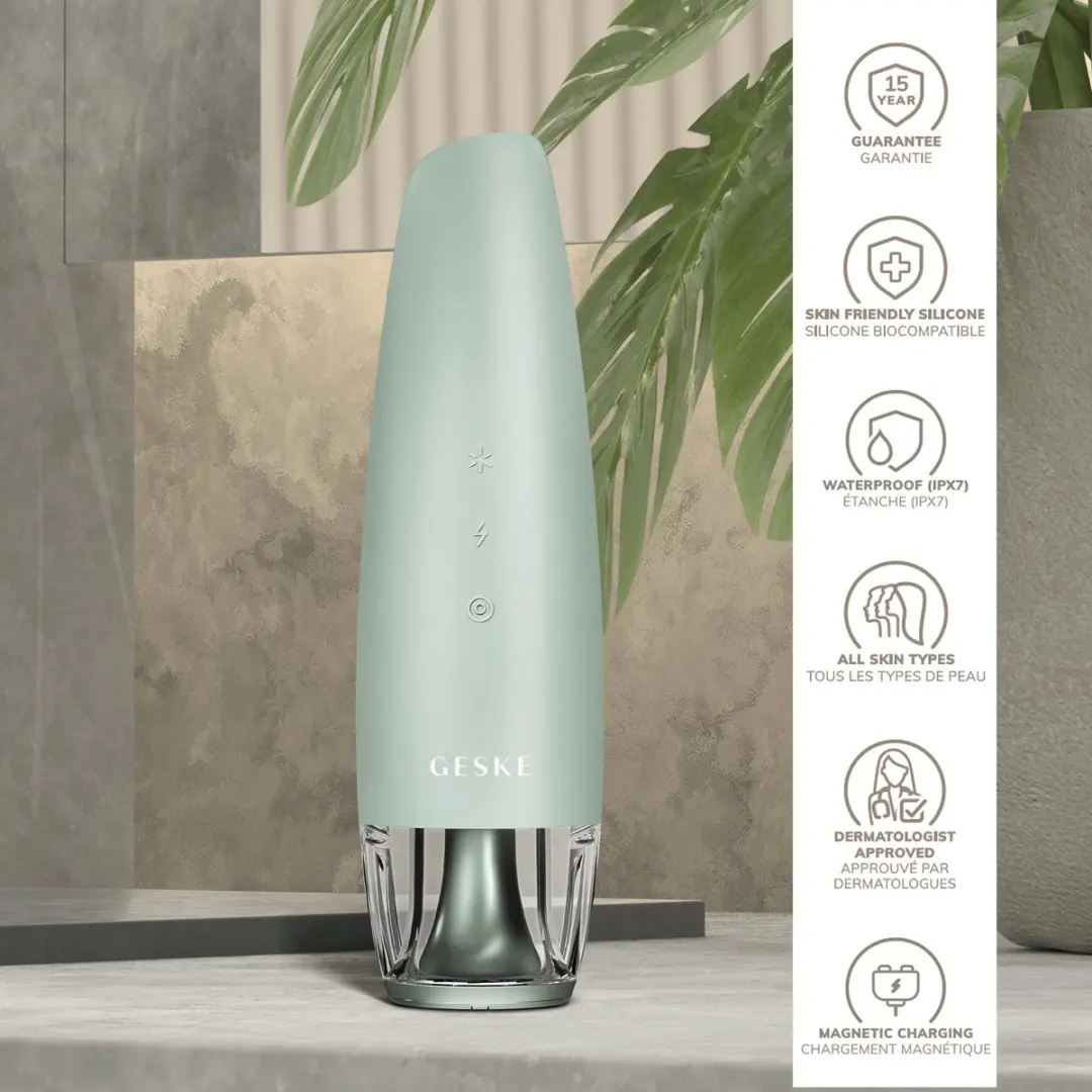 GESKE SmartAppGuided Anti-Aging Gezichtsmassageapparaat GK000039GN01 - Green
