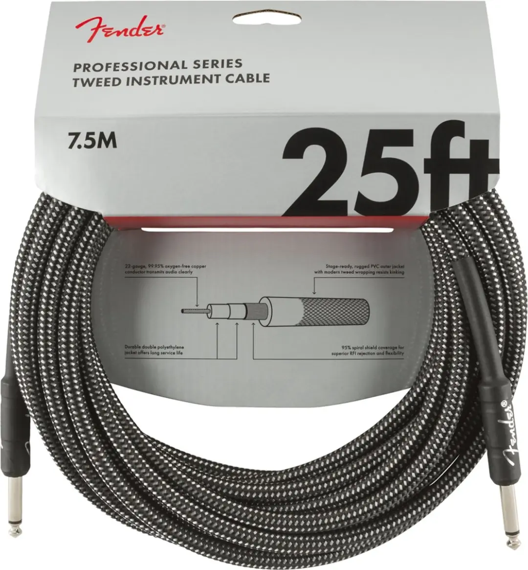 Fender Instrumentenkabel 7.5m