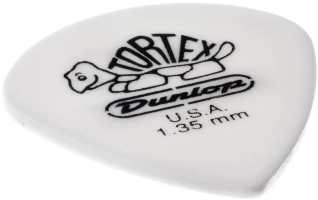 Dunlop Tortex White Jazz III Plectrums 12 Stuks