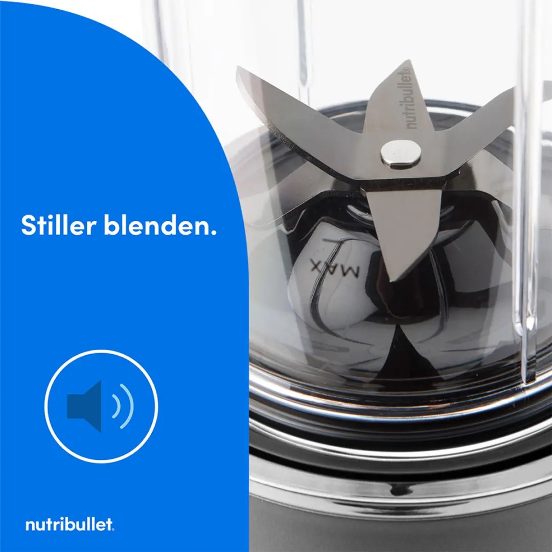 NutriBullet Ultra Plus Blender 1200W - 900ml - Zwart - afbeelding 6 van 6