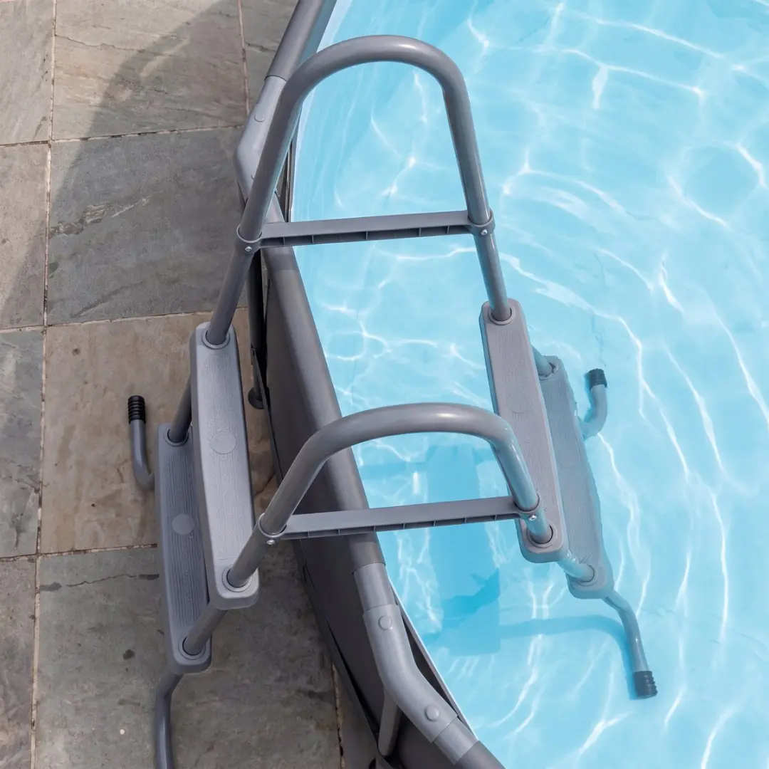 Virtufit VF13019 Zwembadtrap 84cm - Grijs