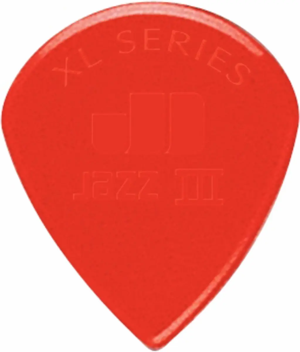 Dunlop Jazz III XL Plectrum 1.38mm - Rood 6 Stuks