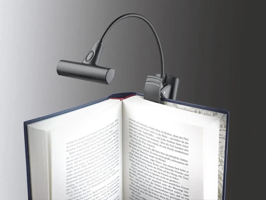 König & Meyer T-Model LED Flexlight Lessenaarlamp - Zwart - afbeelding 6 van 6
