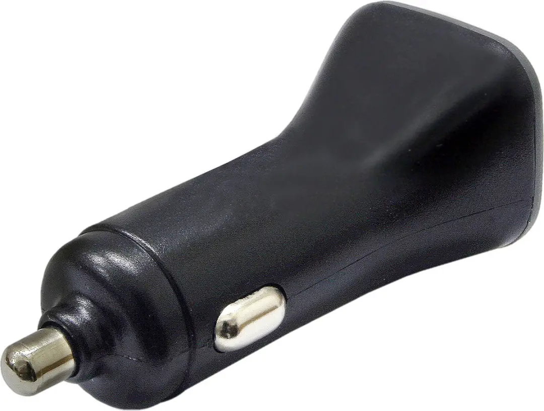 Carpoint 12/24V Duo USB Autolader 2.4A - 24W - Zwart