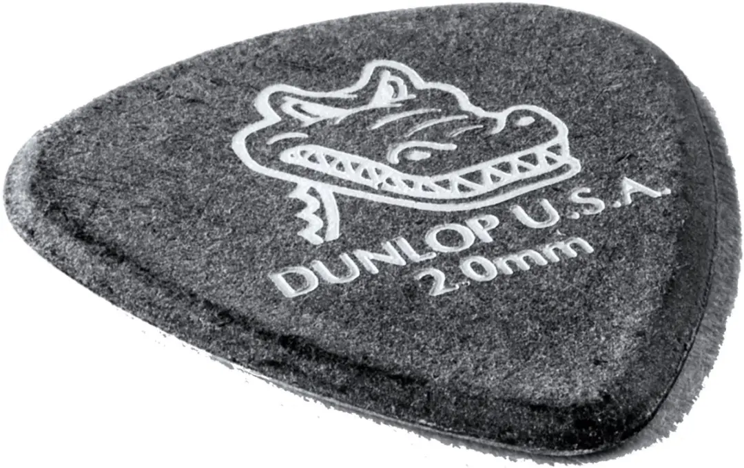 Dunlop Gator Grip Plectrum 2.00mm - 12 Stuks Groen