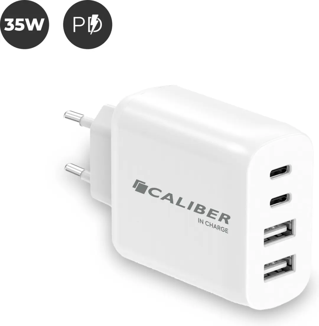 Caliber PSP-35W USB C/Oplader 35W