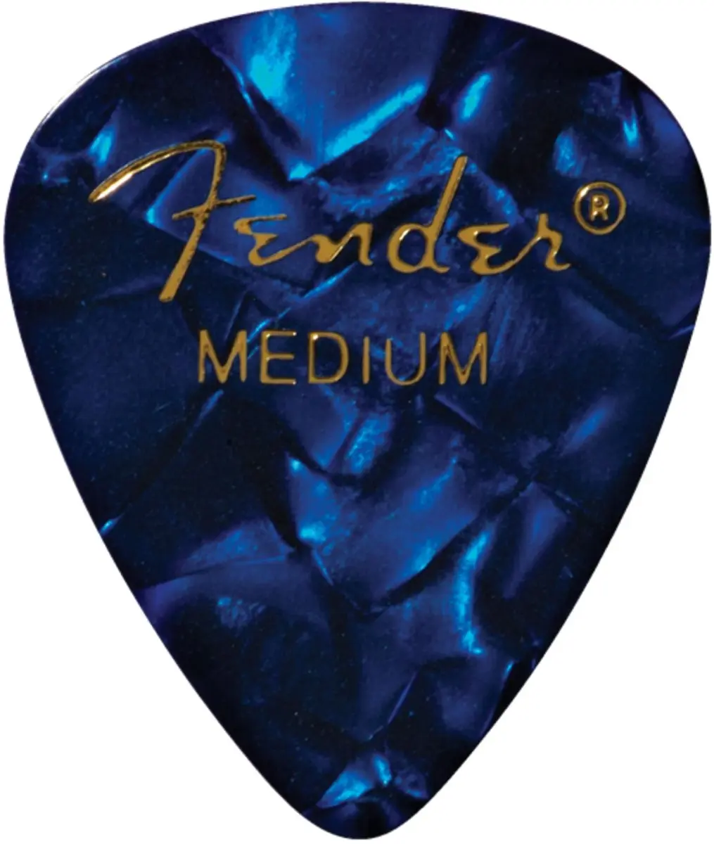Fender Blue Moto Medium Gitaarplectrum