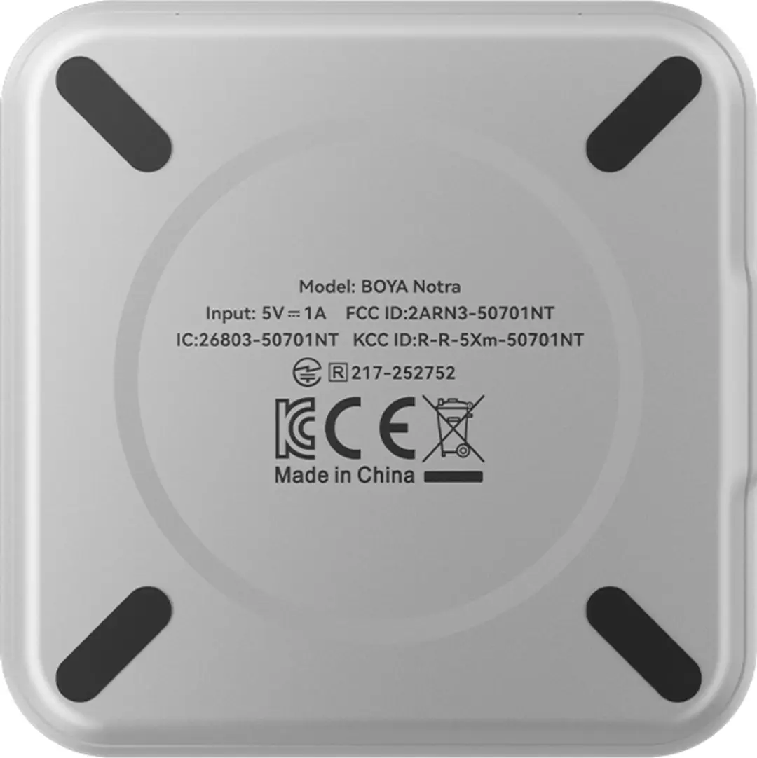 Boya Notra Ai Recorder 6977490712352 - Zilver