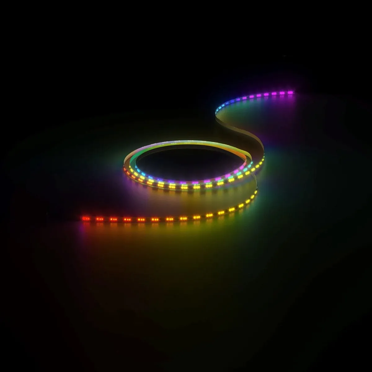 Calex Vista LED Strip 2m - USB Warm Wit RGBIC - Incl. Afstandsbediening