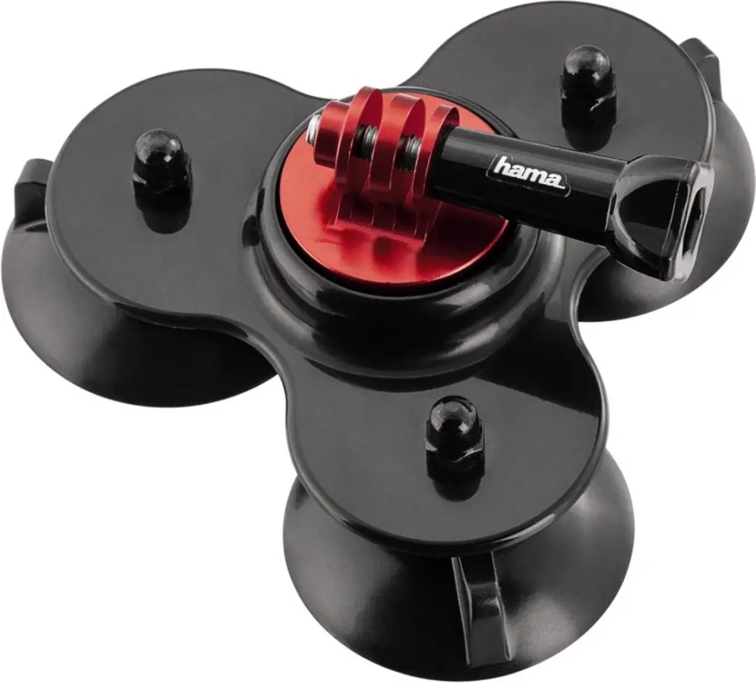 Hama Suction Cup 3X voor GoPro - 8kg - Kleurenmix