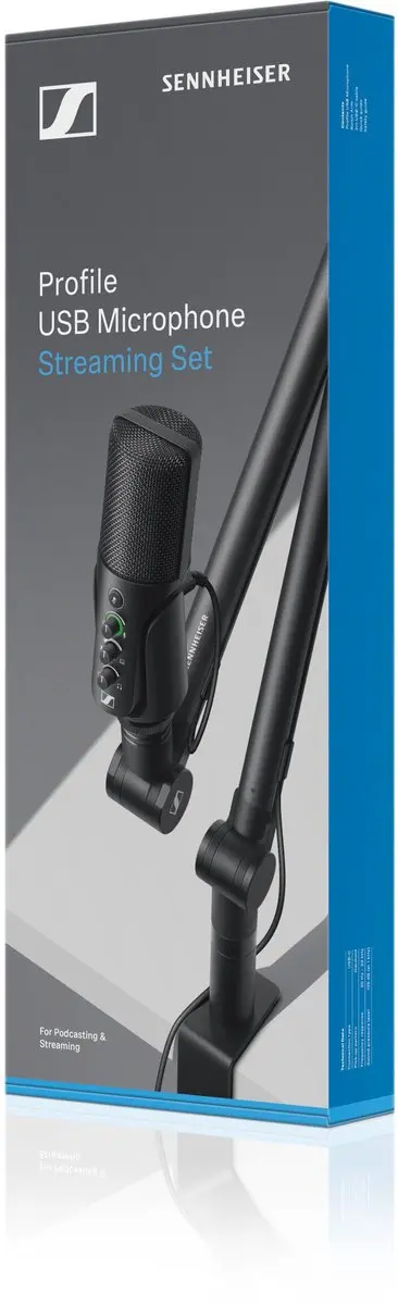 Sennheiser Profile Streaming Set USB Microfoon - Zwart