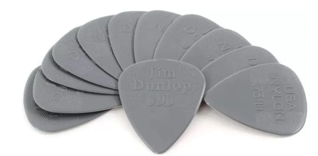 Dunlop Nylon Standard .73 Plectrum - 12 Stuks