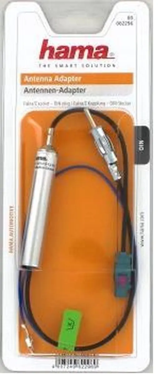 Hama Antenne-Adapter VW/PHT-DIN 1 Stuk - Zwart