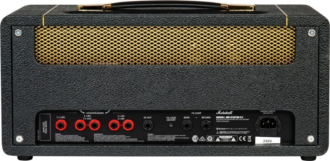 Marshall SV20H Studio Vintage Valve Amplifier Head 20W - Zwart