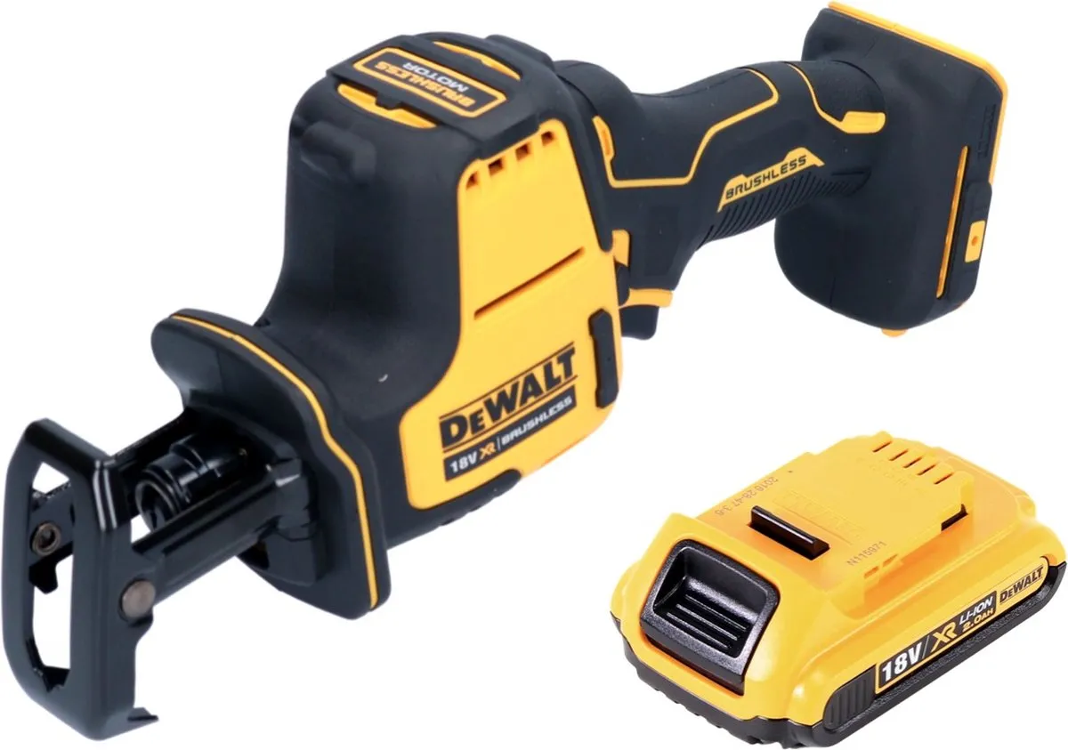 DeWalt DCS 369N Accu Reciprozaag 18V - 2,0Ah - afbeelding 5 van 5
