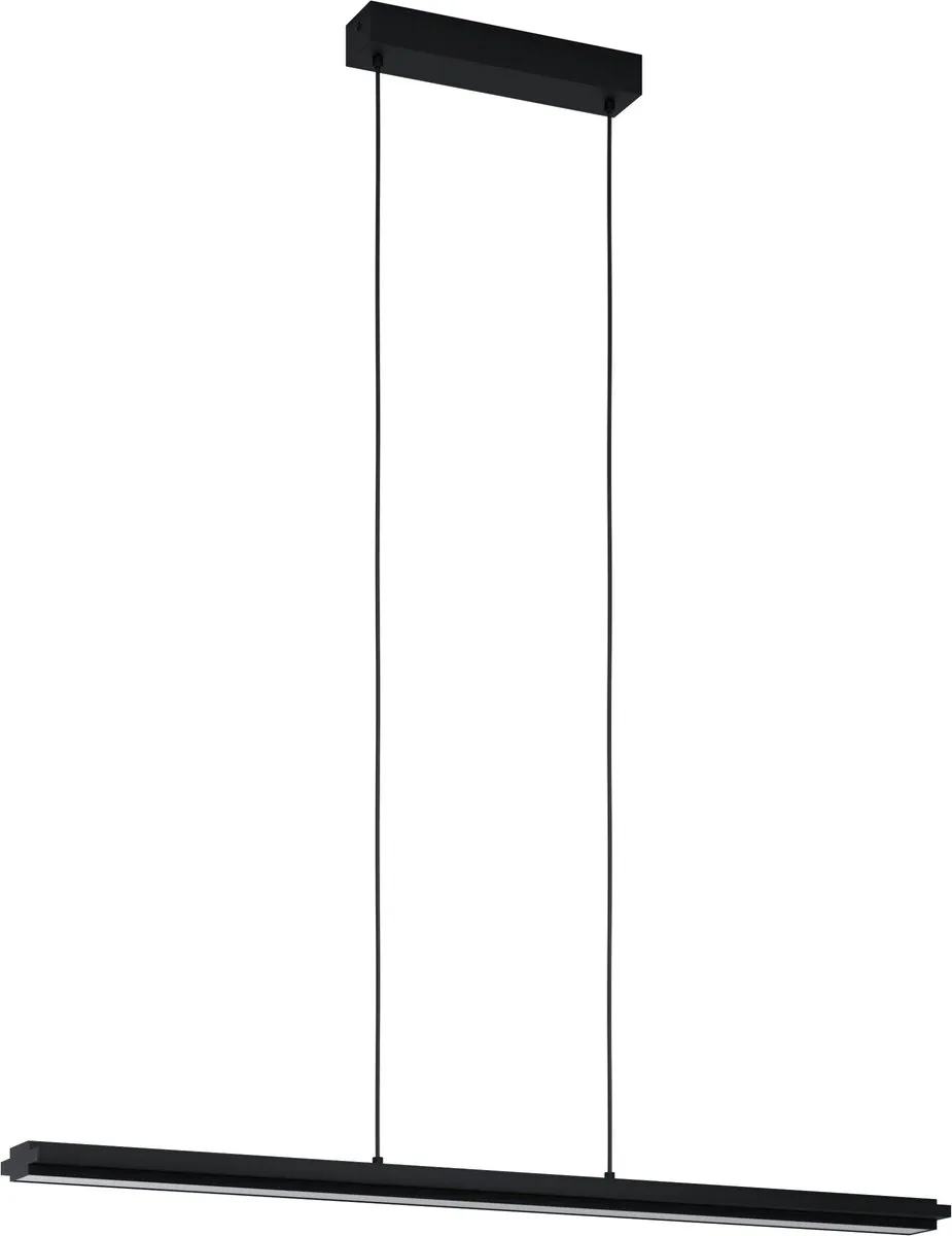 Eglo Cambulos Hanglamp LED 93,5cm - Zwart/Wit - Dimbaar