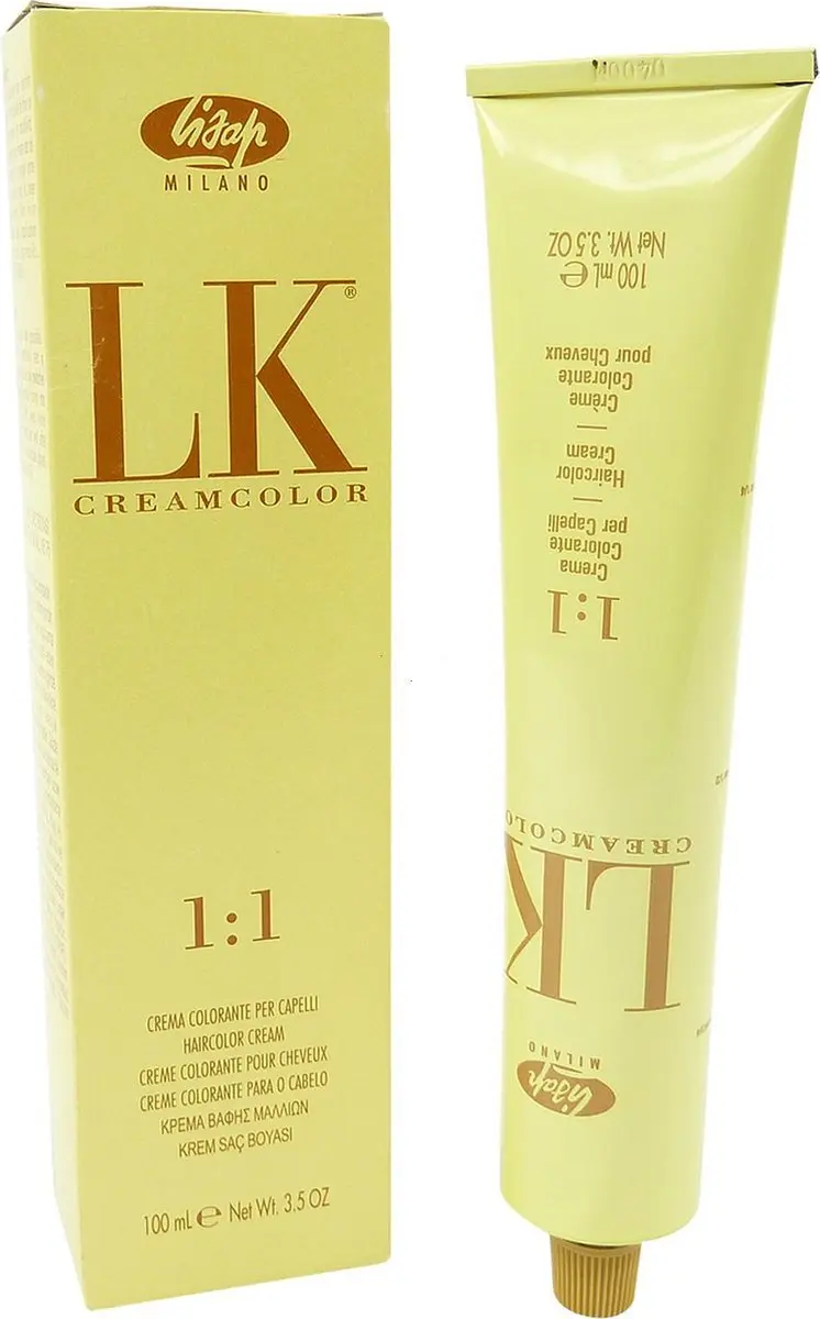 Lisap LK 05/50 Haarkleurcrème 100ml - Light Brown Red Natural