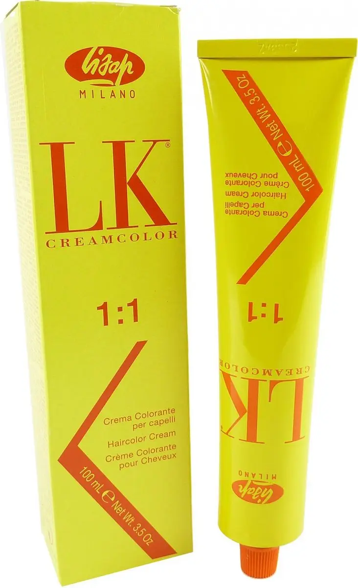 Lisap LK 05/50 Haarkleurcrème 100ml - Light Brown Red Natural