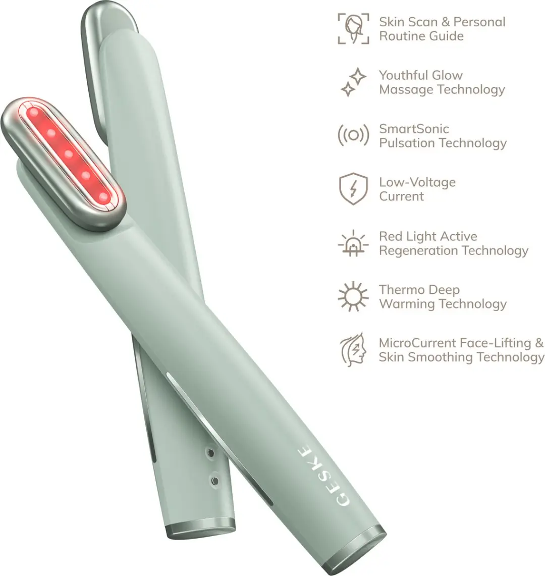 GESKE Skin Firming Wand GK000068GN01 - Microcurrent Gezichtsversteviger - 7-in-1 - Groen