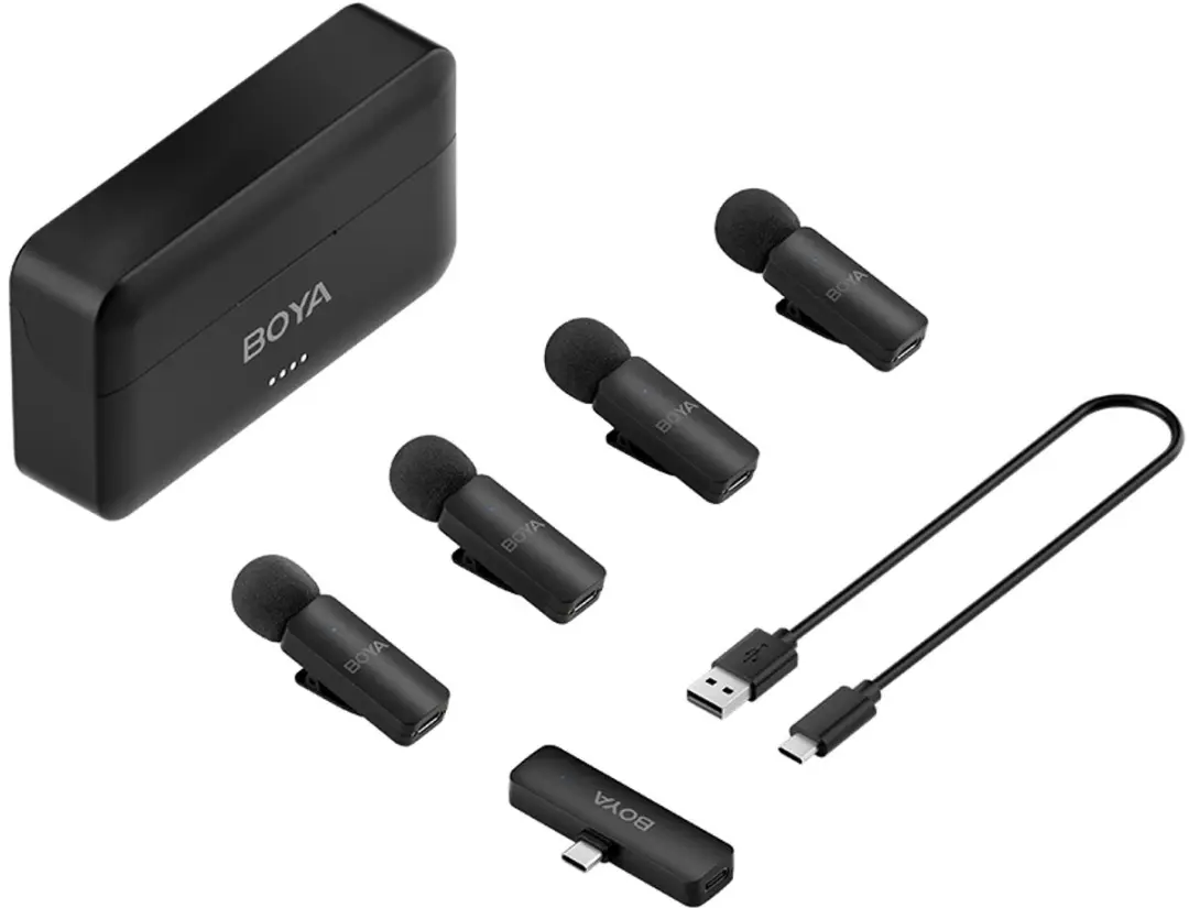 Boya BY-V4U Microfoon - Zwart