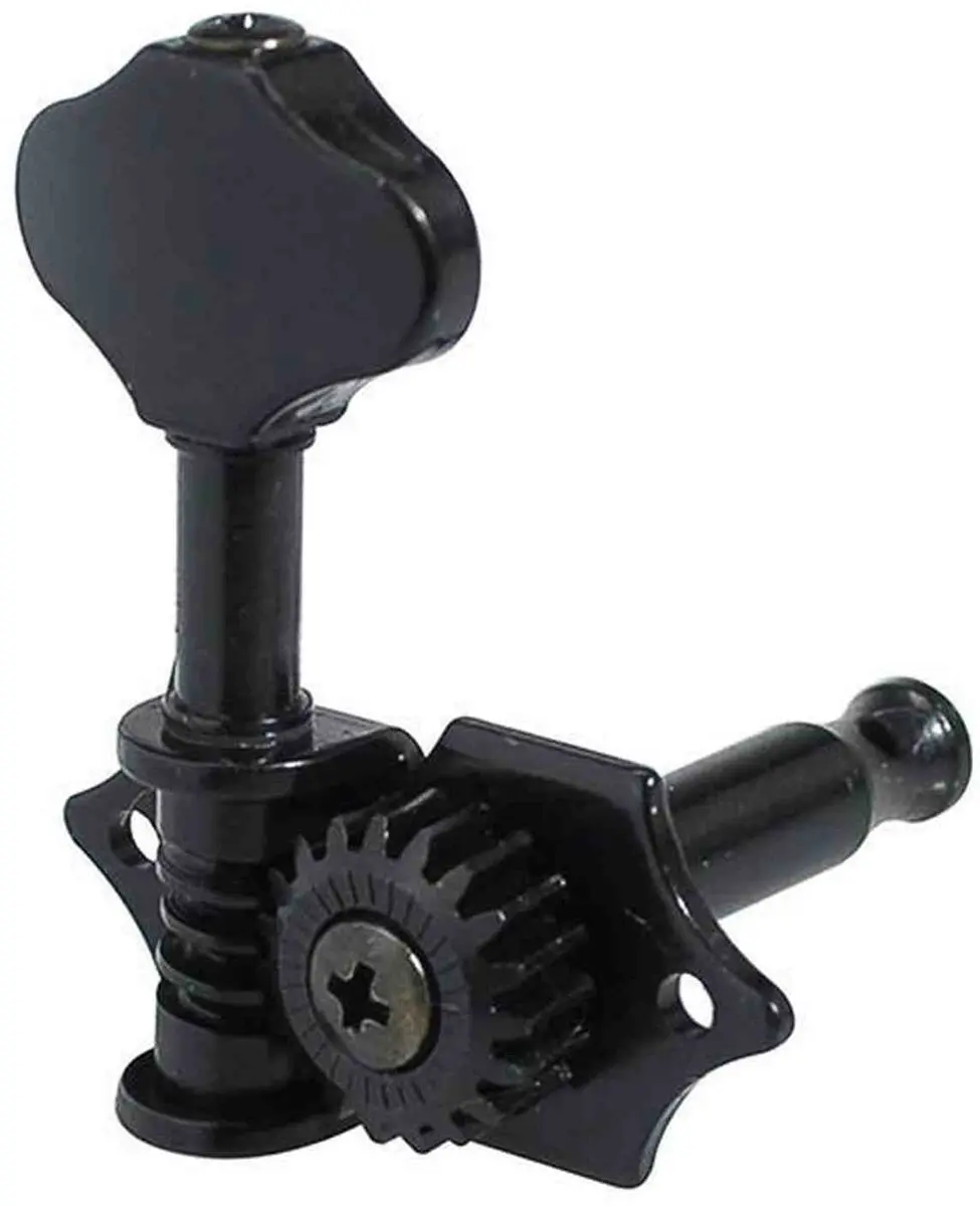 Wilkinson WJ-28N/BK Gitaar Stemmechanieken - 6 Snaren - Zwart