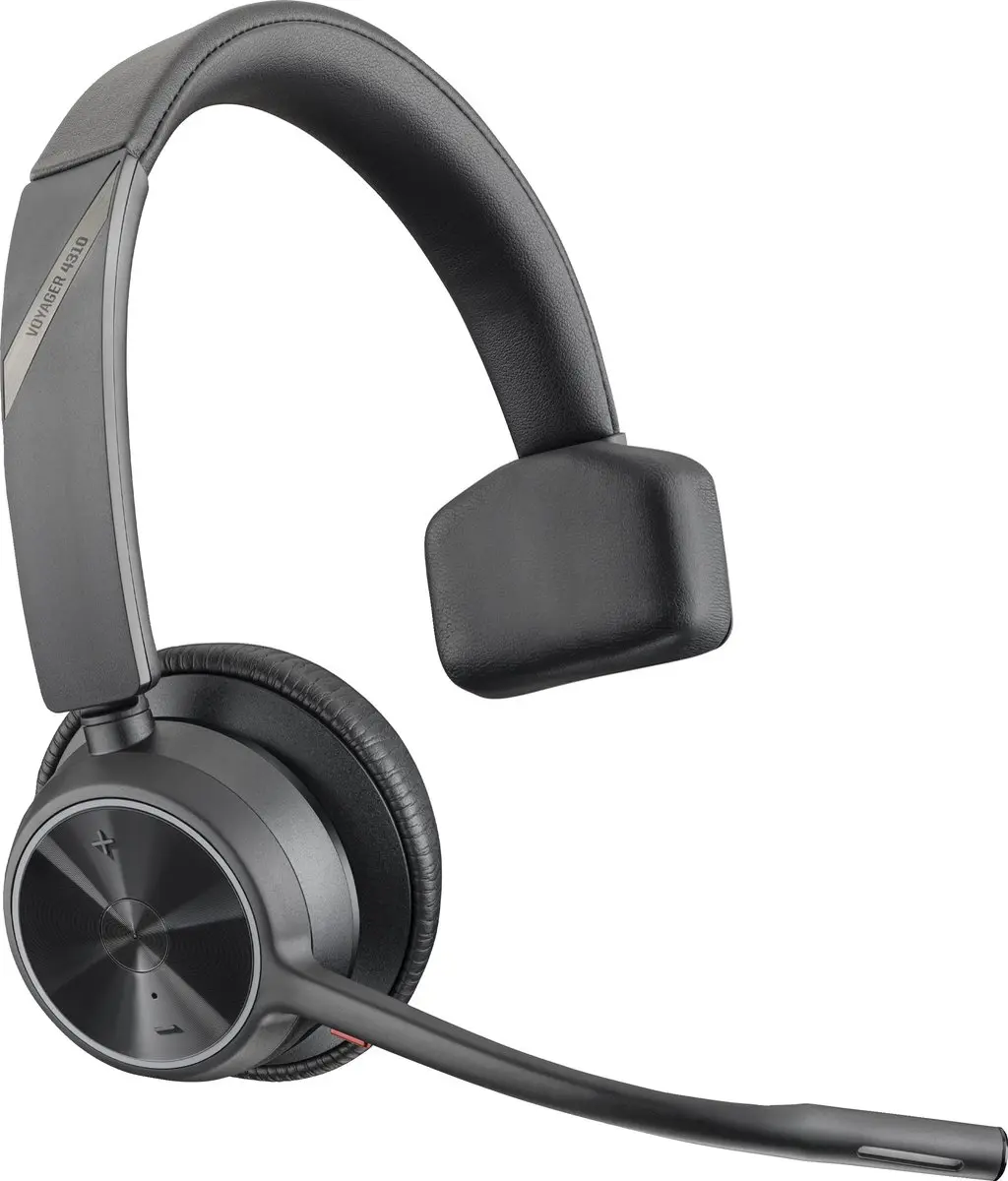 HP Poly Voyager 4310 UC Headset - Zwart