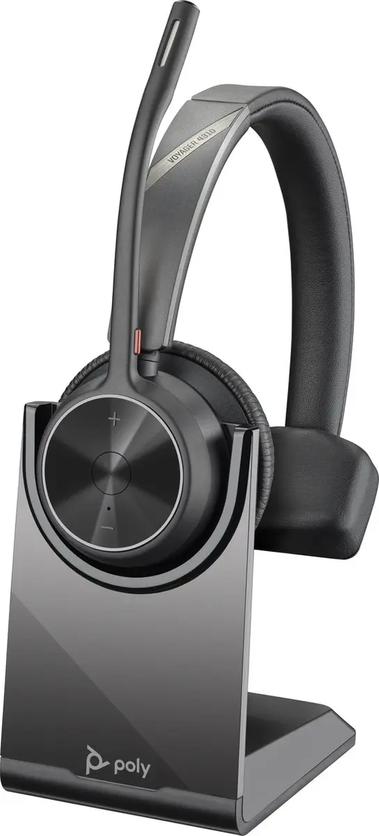HP Poly Voyager 4310 UC Headset - Zwart
