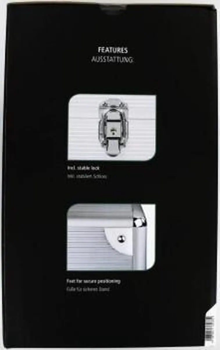 Hama LP-koffer 50 - Zilver