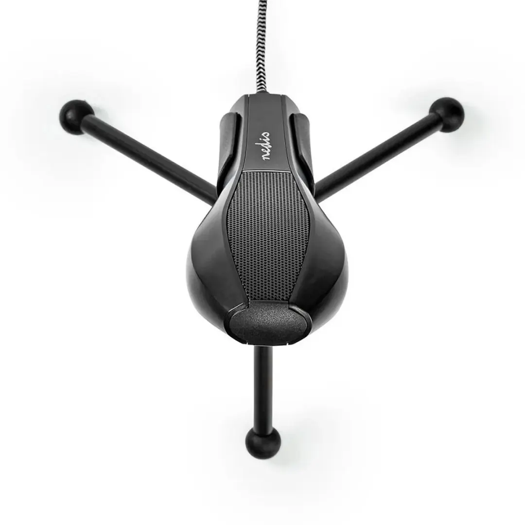 Nedis MICTU100BK USB Microfoon - Zwart
