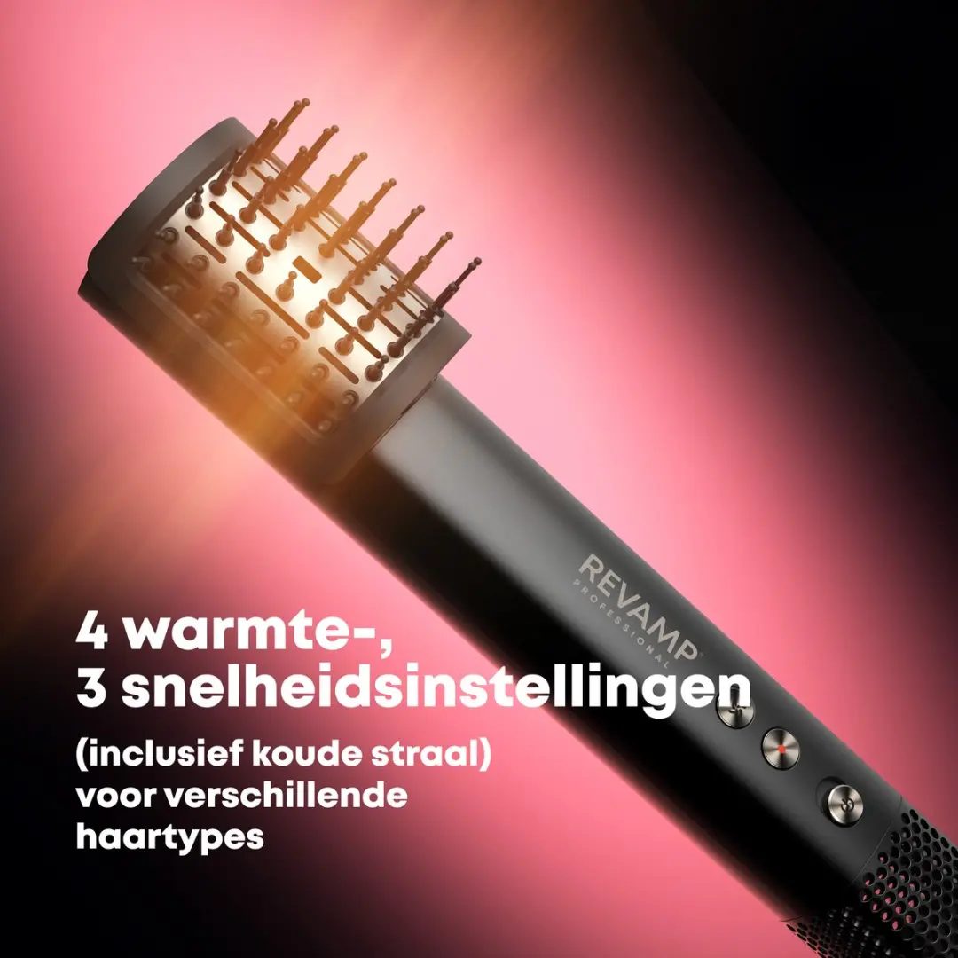 Revamp 3-in-1 HydroShine Multistyler DR-2750 - Zwart