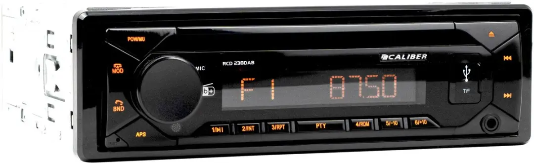 Caliber RCD238DAB Autoradio - 4x75W - Zwart