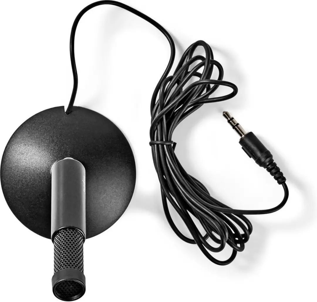 Nedis MICSJ100BK Microfoon - Bedraad - Zwart