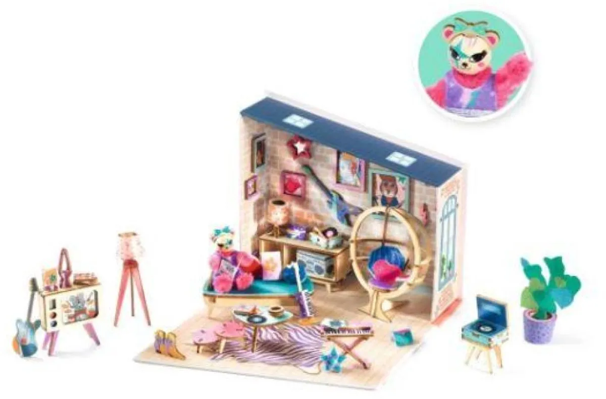 Djeco Mi House Stella Knutselset - Multicolor - afbeelding 5 van 5