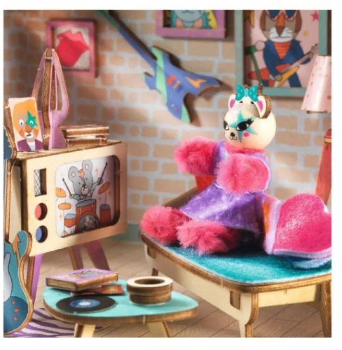 Djeco Mi House Stella Knutselset - Multicolor - afbeelding 3 van 5
