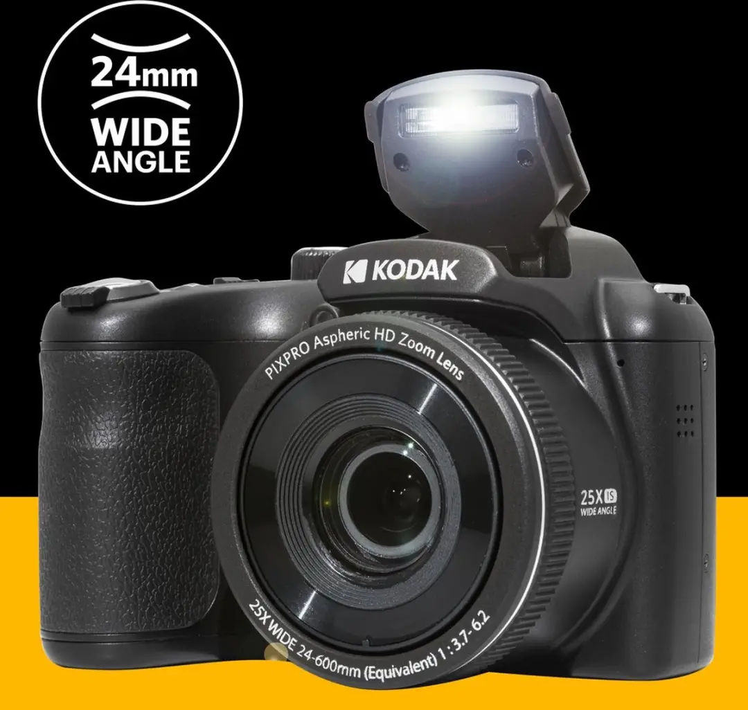 Kodak Pixpro AZ255 Camera 16MP 25x Zoom - Zwart