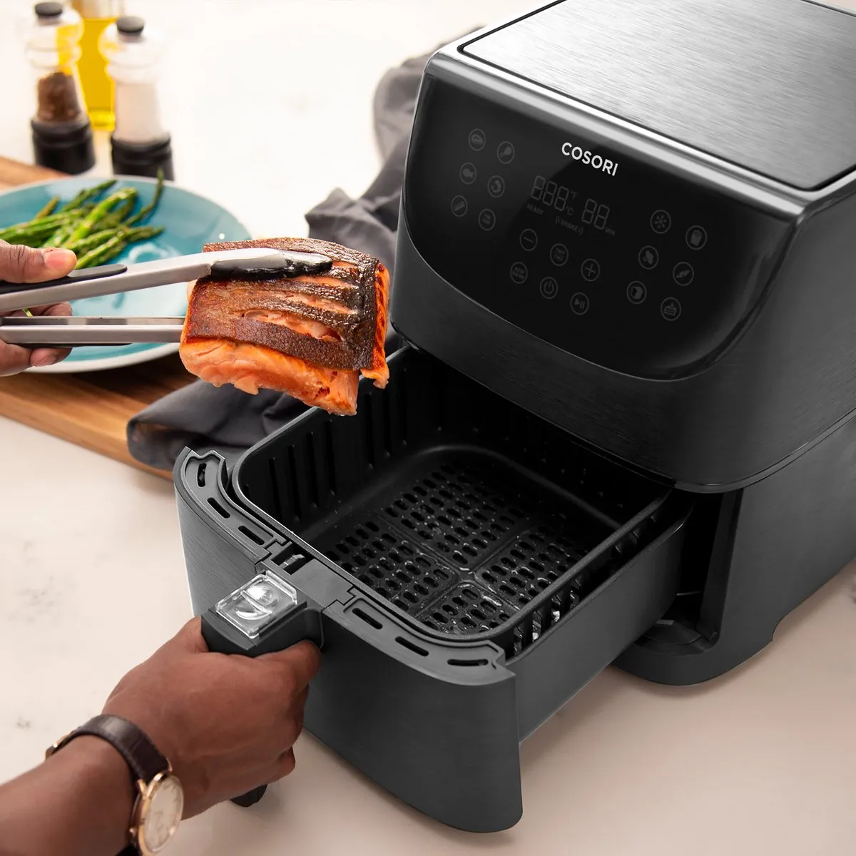 Cosori Airfryer XL 5.5L - 11 Programma's - 1700W - Zwart