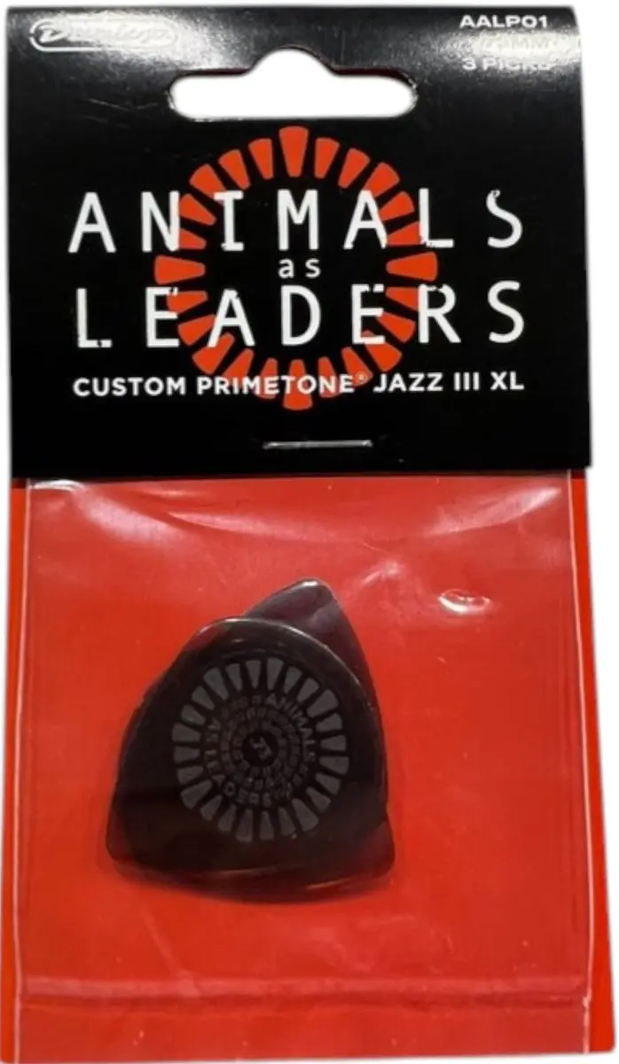 Dunlop Jim Dunlop Animals as Leaders Primetone Jazz III XL Plectrum - Groen - 0.73mm - 3 Stuks